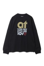 t*u様 sacai　gonz sacai　ONE LOVEデザイン　スウェット sacai Gonz ONE LOVE T-Shirt -WHITE 101- (24-0817S) | セレクト