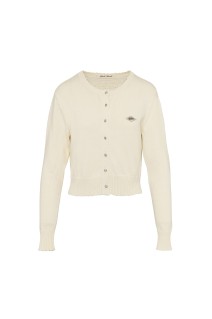 Cupid in HEAVEN crochet knit cardigan - Ivory (TD-26SS-KN52)