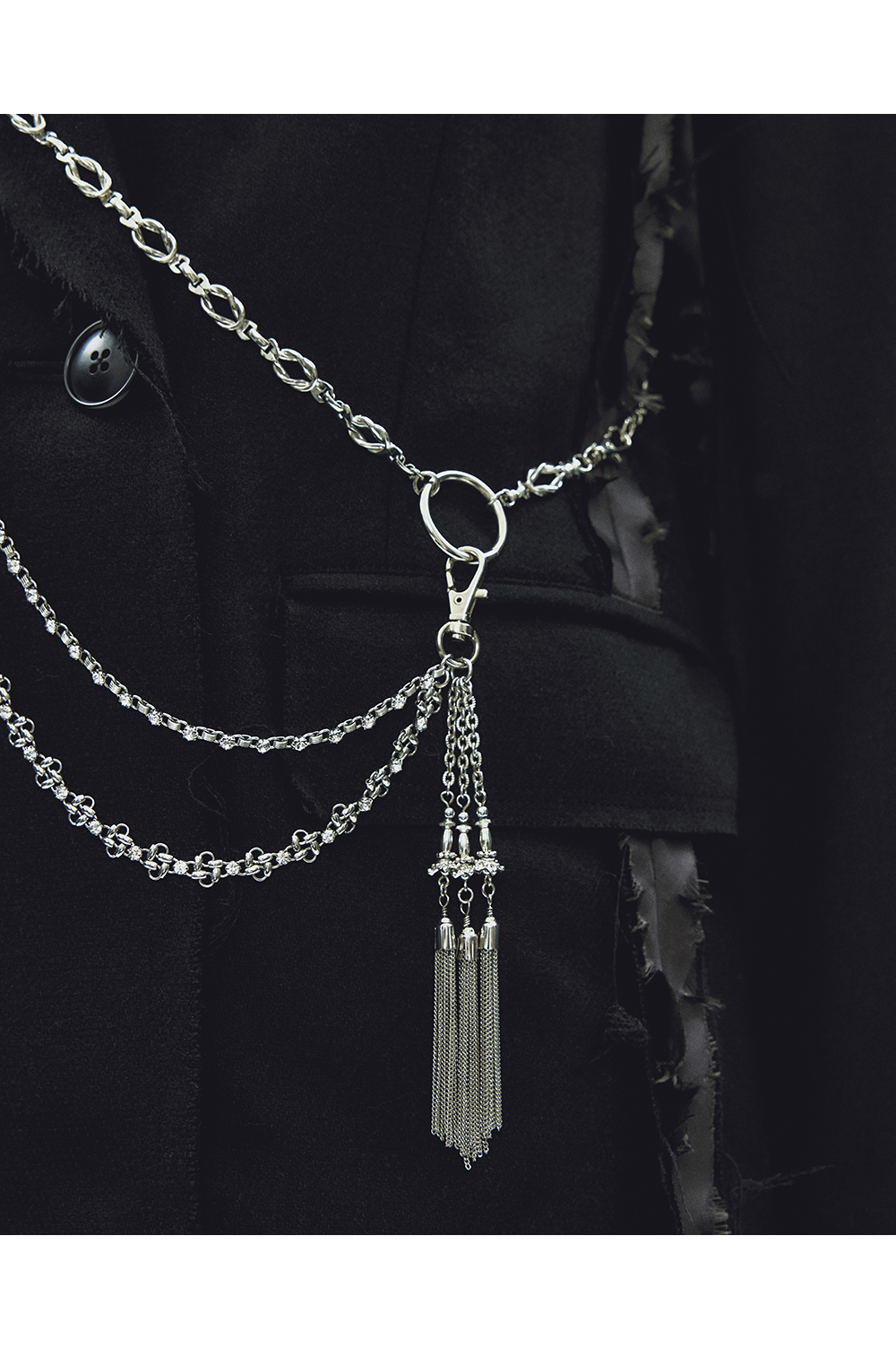 Restock】bijou chain 2way phone strap (TD-25AW-AC73) | セレクト