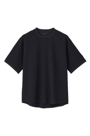 Waffle Light T-shirt - BLACK (GL65143)