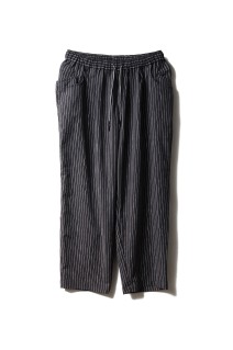 STRIPE SUPER WIDE PANTS - Charcoal (SFCSS26P03ST)