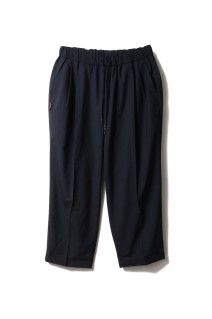 TWO TUCK S WOOL PANTS - Navy (SFCSS26P06)