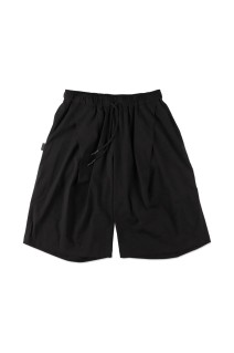 NYLON BAGGY LONG SHORTS - Charcoal (SFCSS26P10)