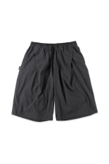 NYLON BAGGY LONG SHORTS - Charcoal (SFCSS26P10)