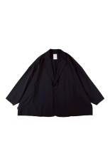 TAILORED SHIRT JACKET  - Navy (SFCSS26S01)
