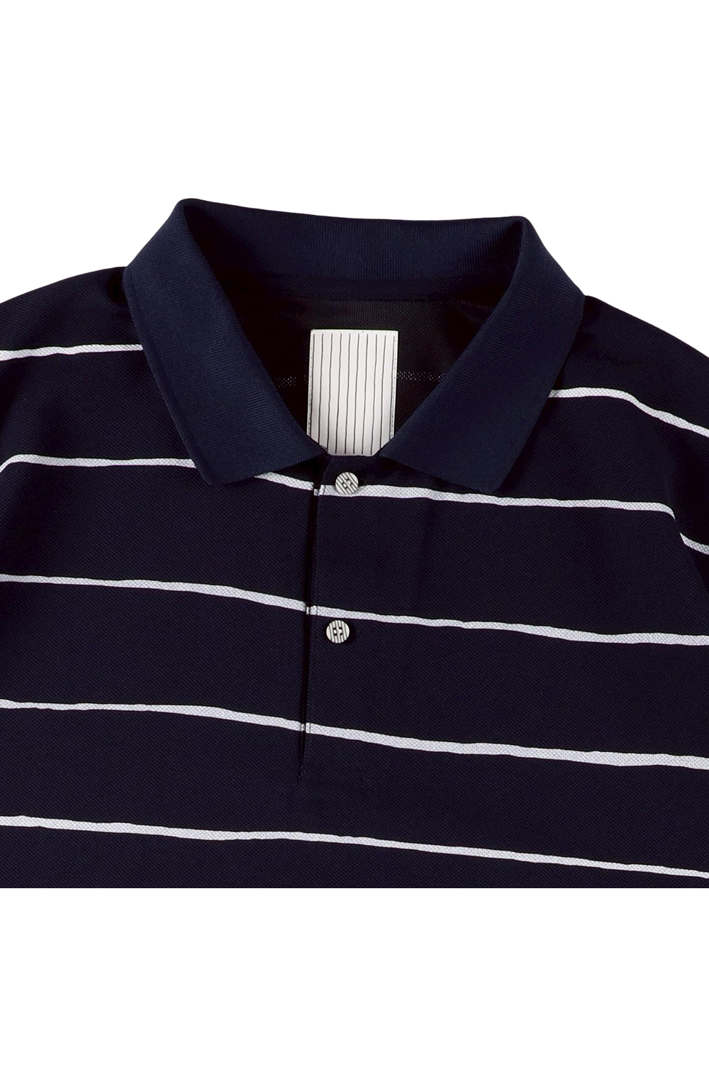 SIDE STRIPE BIG POLO - Navy (SFCSS26CS17) | セレクトショップ