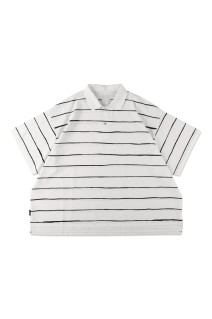 SIDE STRIPE BIG POLO - White (SFCSS26CS17)