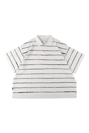 SIDE STRIPE BIG POLO - White (SFCSS26CS17)
