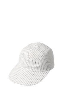 COTTON STRIPE JET CAP - White (SFCSS26AC01)