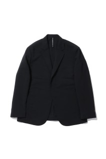 LINEN LIKE  TAILORED JACKET - BLACK (DU6SJKI7M)