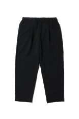 LINEN LIKE REGULAR PANTS - BLACK (DU6SLPI7M)