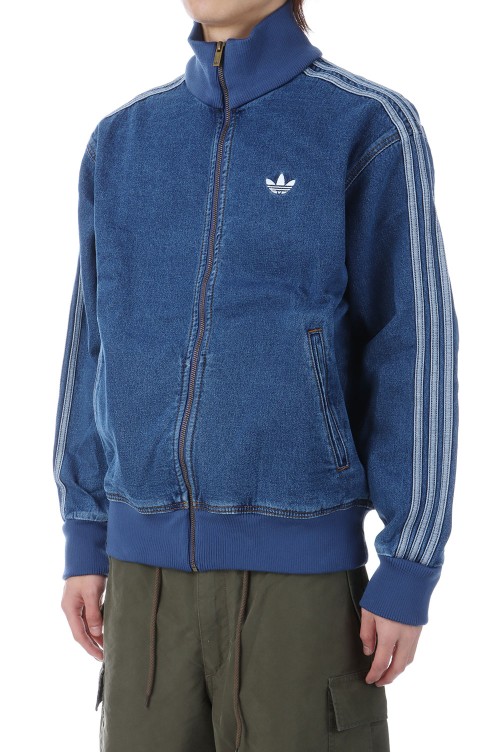 ADICOLOR DENIM FIREBIRD TRACK TOP - MEDIUM VINTAGE DENIM (CV103