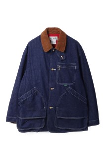 Bean’s Denim Field Coat - Dark Blue (6175-3035)