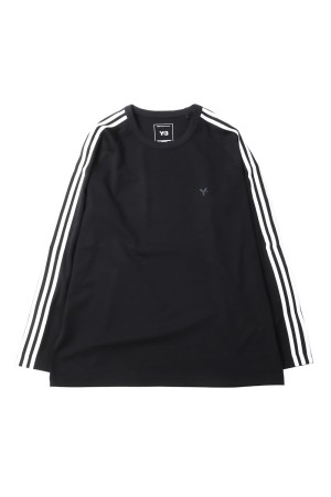 U WIRE LS TEE - BLACK (Y3-S26-0000-144)