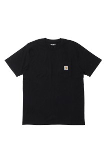 S/S POCKET T-SHIRT - Black (I030434)