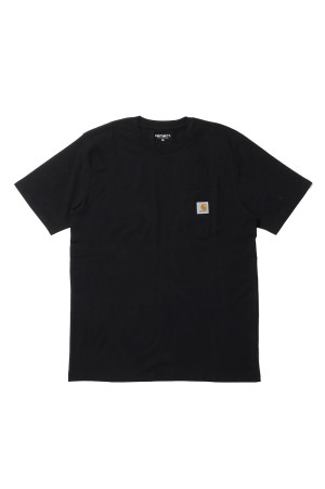 S/S POCKET T-SHIRT - Black (I030434)