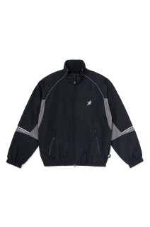 Raglan Track Jacket - Black