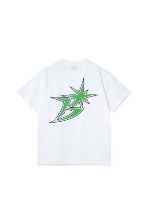B Logo Tee - White
