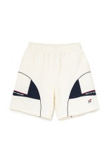 Paneled Track Short - Grey