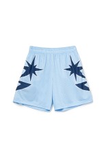 Big B Logo Mesh Short - Light Blue