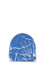 Shattered Skull Cap Beanie - Cobalt