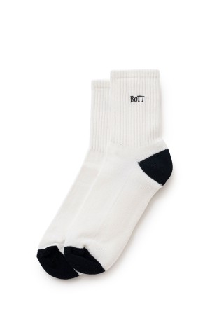 Mini OG Logo Socks - White