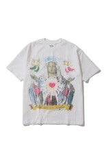 RELIEF,  t-shirt / WHITE