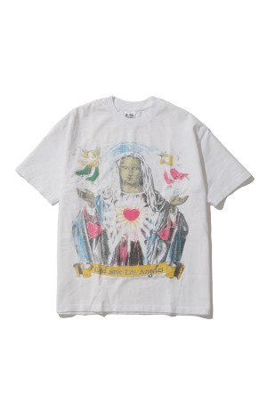 RELIEF, t-shirt / WHITE