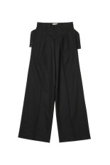 Wide Slacks - Black (CP-26059A)