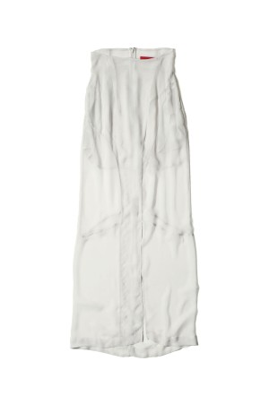 fascia mapping skirt - Silver (M266SK05)
