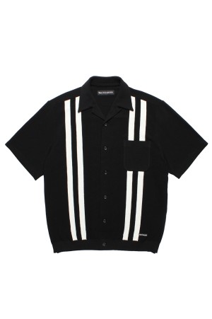 KNIT SHIRT ( TYPE-1 ) / BLACK (26SS-WMK-KN01)