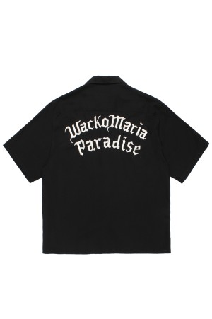 50'S SHIRT S/S ( TYPE-2 ) / BLACK (26SS-WMS-OC04)