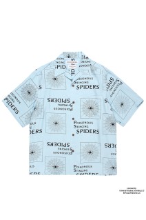 THE PHOENICIAN SCHEME / S/S HAWAIIAN SHIRT ( TYPE-3 ) / BLUE (TPS-WM-HI03)