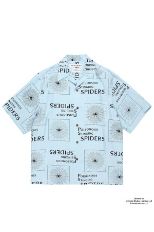 THE PHOENICIAN SCHEME / S/S HAWAIIAN SHIRT ( TYPE-3 ) / BLUE (TPS-WM-HI03)