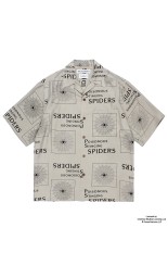 THE PHOENICIAN SCHEME / S/S HAWAIIAN SHIRT ( TYPE-3 ) / GRAY (TPS-WM-HI03)