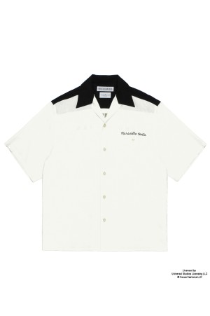 THE PHOENICIAN SCHEME / S/S HAWAIIAN SHIRT ( TYPE-6 ) / WHITE (TPS-WM-HI06)