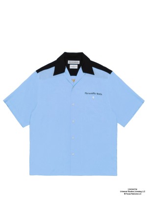 THE PHOENICIAN SCHEME / S/S HAWAIIAN SHIRT ( TYPE-6 ) / L-PURPLE (TPS-WM-HI06)