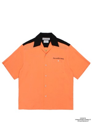 THE PHOENICIAN SCHEME / S/S HAWAIIAN SHIRT ( TYPE-6 ) / ORANGE (TPS-WM-HI06)