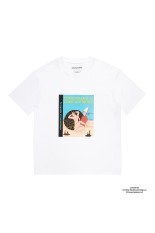 THE PHOENICIAN SCHEME / WASHED HEAVY WEIGHT CREW NECK T-SHIRT ( TYPE-1 ) / WHITE (TPS-WM-WT01)