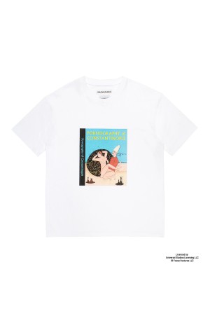 THE PHOENICIAN SCHEME / WASHED HEAVY WEIGHT CREW NECK T-SHIRT ( TYPE-1 ) / WHITE (TPS-WM-WT01)