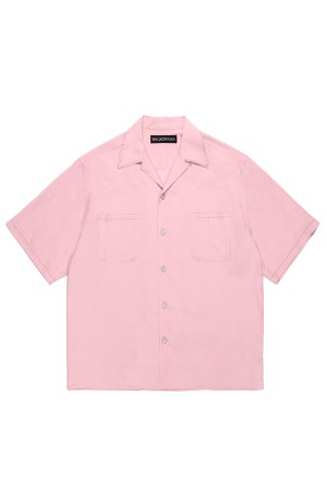 50'S SHIRT S/S ( TYPE-3 ) / PINK (26SS-WMS-OC07)