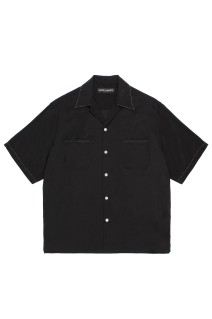 50'S SHIRT S/S ( TYPE-3 ) / BLACK (26SS-WMS-OC07)