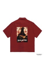 MULHOLLAND DRIVE / S/S HAWAIIAN SHIRT ( TYPE-2 ) / BURGUNDY (MD-WM-HI02)