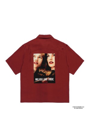 MULHOLLAND DRIVE / S/S HAWAIIAN SHIRT ( TYPE-2 ) / BURGUNDY (MD-WM-HI02)