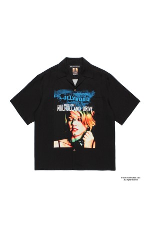 MULHOLLAND DRIVE / S/S HAWAIIAN SHIRT ( TYPE-3 ) / BLACK (MD-WM-HI03)