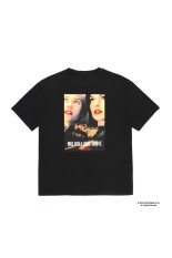 MULHOLLAND DRIVE / WASHED HEAVY WEIGHT CREW NECK T-SHIRT ( TYPE-1 ) / BLACK (MD-WM-WT01)