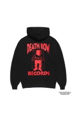 DEATH ROW RECORDS / HEAVY WEIGHT PULLOVER HOODED SWEAT SHIRT / BLACK (DEATHROW-WM-SS05)