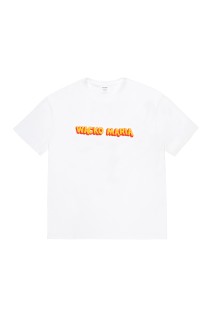 WASHED HEAVY WEIGHT CREW NECK T-SHIRT ( TYPE-4 ) / WHITE (26SS-WMT-WT05)