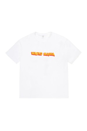 WASHED HEAVY WEIGHT CREW NECK T-SHIRT ( TYPE-4 ) / WHITE (26SS-WMT-WT05)