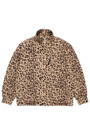 LEOPARD BAGGIES JACKET / BEIGE (26SS-WMO-OD06)